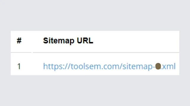 Example of an XML sitemap index created by Jetpack