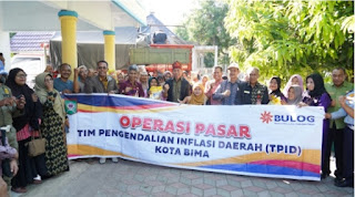 Pemkot Bima Gencar Operasi Pasar di Tiap Kelurahan