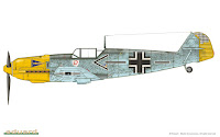 Eduard 1/48 Bf 109E-4 (8263) Colour Guide & Paint Conversion Chart