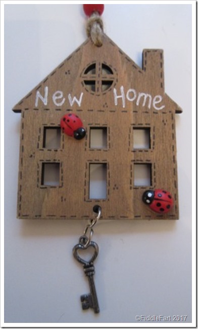 New Home Wooden Gift Tag