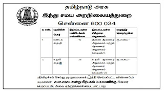 TNHRCE Recruitment 2022 48 Sthapathis Posts