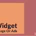 Install Widget Slide Image or Slide Ads With Javascript