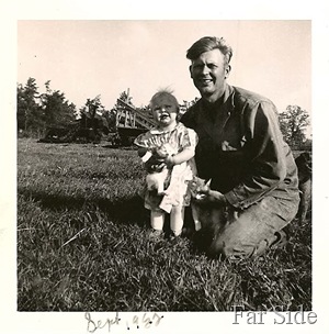 Connie, Jake and the kittens 1952