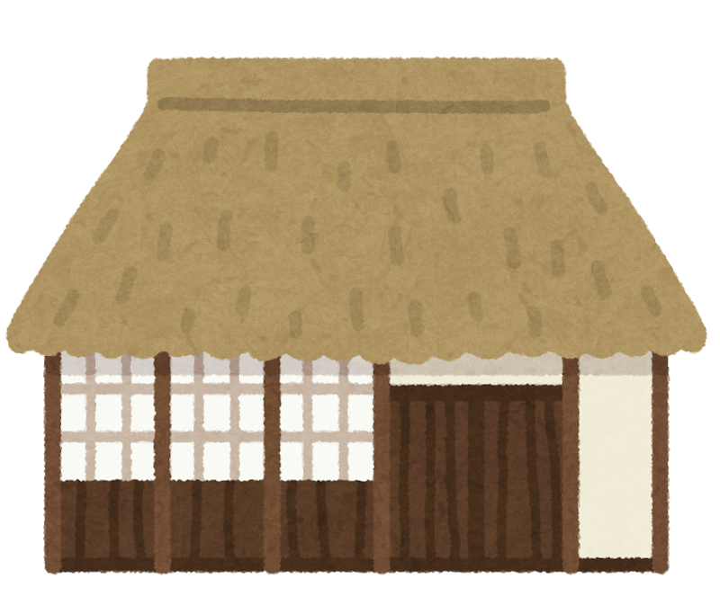 茅葺屋根の家のイラスト かわいいフリー素材集 いらすとや 茅葺屋根の家のイラスト かわいいフリー素材集 いらすとや
