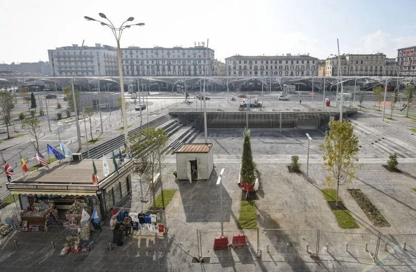 La nuova piazza Garibaldi