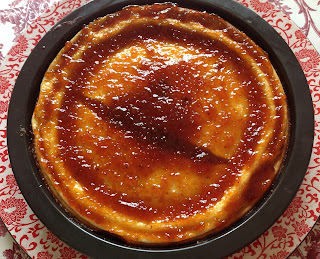 Tarta de queso al horno