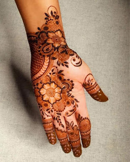 Easy mehndi design