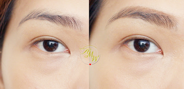 before and after photo of Benefit Ka-Brow! 