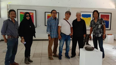 Jemput Purnabakti, Raden Supardan Gelar Pameran Seni