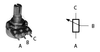 Potentiometer polarity