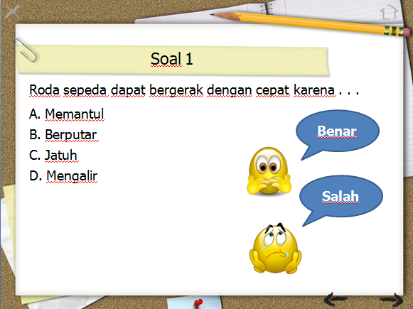 Contoh Dialog Interaktif Kuis - Simak Gambar Berikut