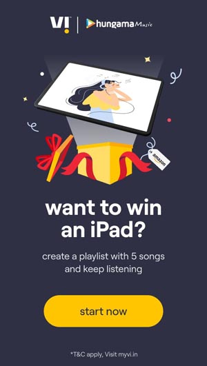 Create your own Playlist on Vi App and Win an iPad