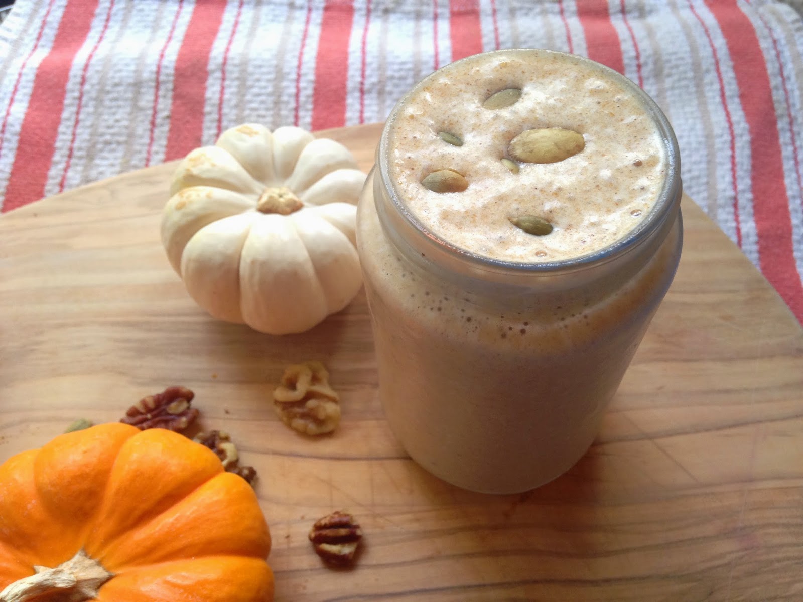 
        Healthy Pumpkin Banana Smoothie