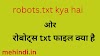  robots.txt kya hai और इसका महत्व क्या है? 