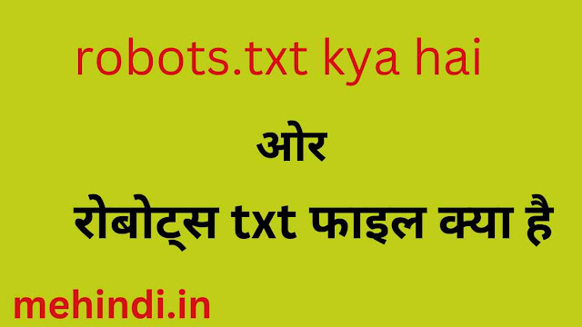 robots.txt-kya-hai