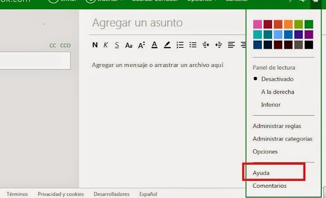 Administrar otras cuentas de email con Outlook.com