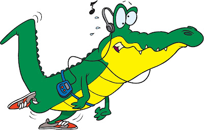 animated alligator clipart 