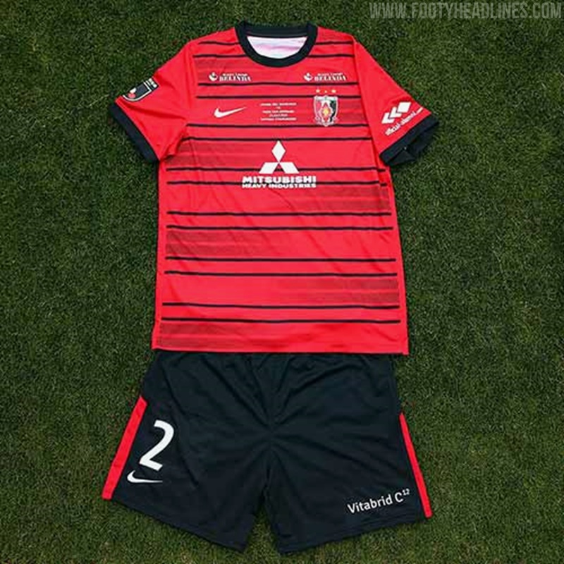 Urawa Red Diamonds 22-23 Special Kit Revealed - To Be Worn Against 