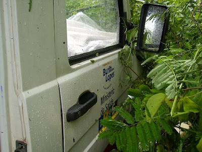 Ambulância do Samú de Buriti dos Lopes em acidente na BR 343