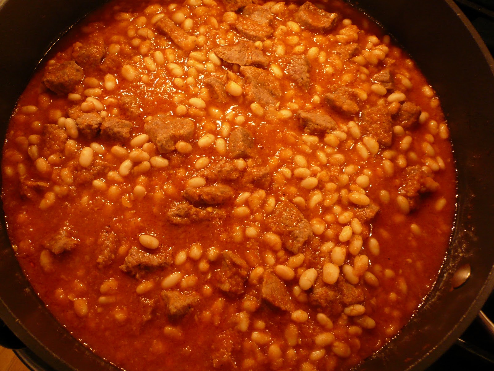 KITCHEN EXCURSIONS: Fajoom (Navy Beans and Lamb)