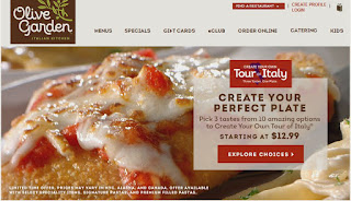 olive garden coupons