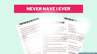 never have i ever printable games for grad parties