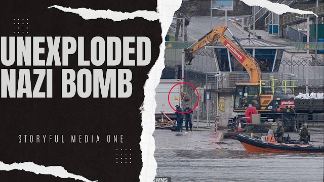 500kg Unexploded Second World War Nazi bomb found in Plymouth garden.