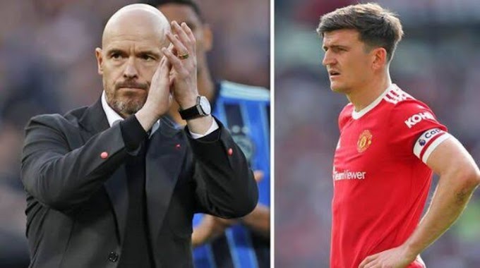 'He Is A Great Player': Ten Hag Tables Decision On Maintaining Maguire As Captain