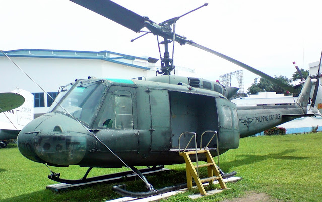 An Example of a UH-1 Huey Helicopter of the Philippine Air Force. Photo from Wikimedia Commons