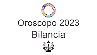 Oroscopo 2023 Bilancia