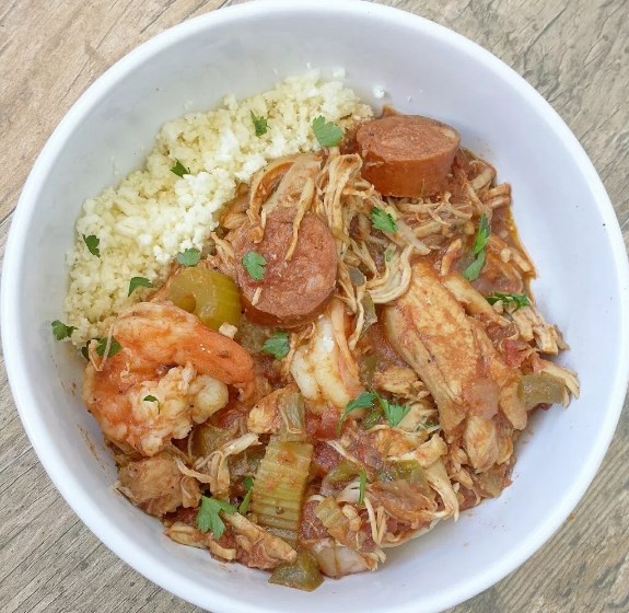 SLOW COOKER GUMBO (WHOLE30, PALEO) #diet #healthy