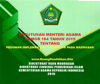 KMA nomor 184 tahun 2019