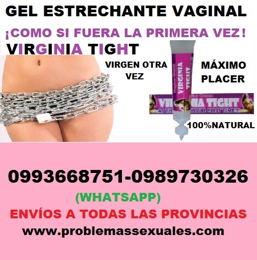 VIRGINIA TIGHT: GEL ESTRECHANTE VAGINAL