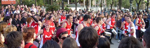 Brincadeira, Día de la Tierra, Barcelona
