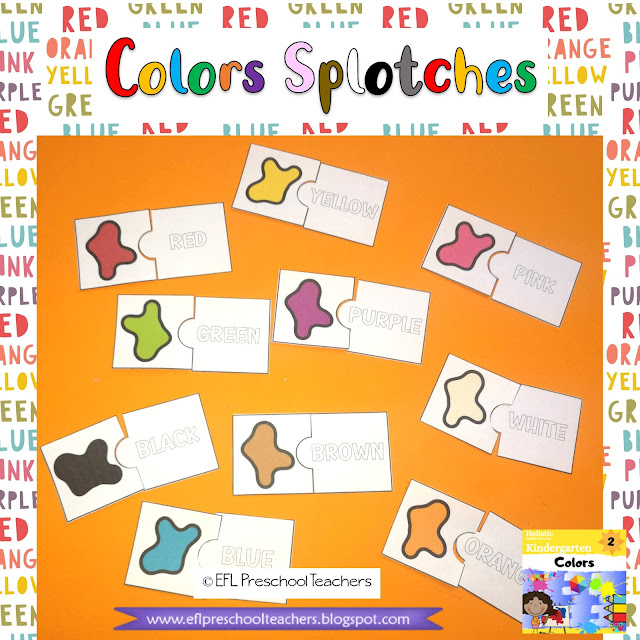 color splotches puzzle.