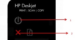 Cara Memperbaiki Printer : HP Deskjet 1515 Lampu Berkedip ...