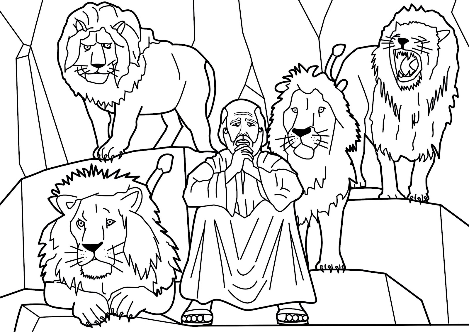 Cain And Abel Coloring Pages