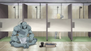 A shower scene? In MY Fullmetal?