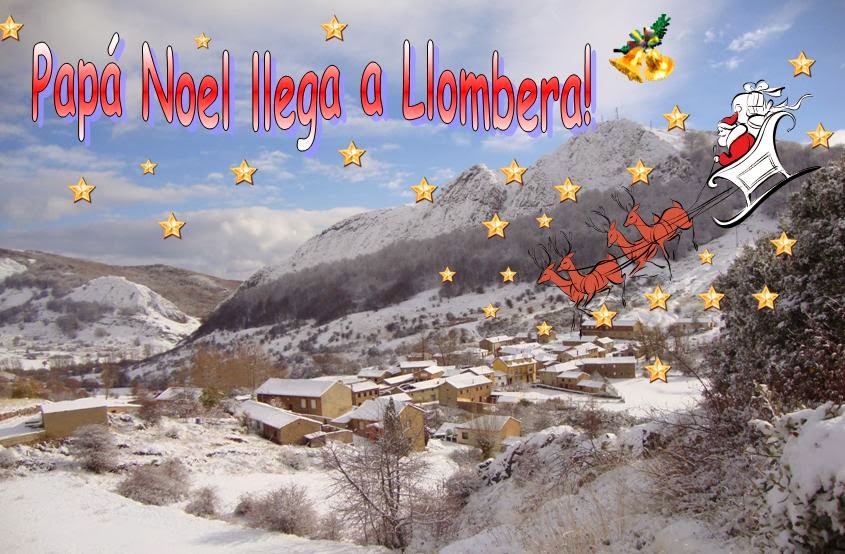 PAPÁ NOEL LLEGA A LLOMBERA!