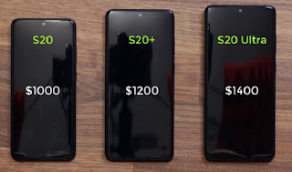 Samsung Galaxy S20 vs S20 Plus vs S20 Ultra Full Comparison and review