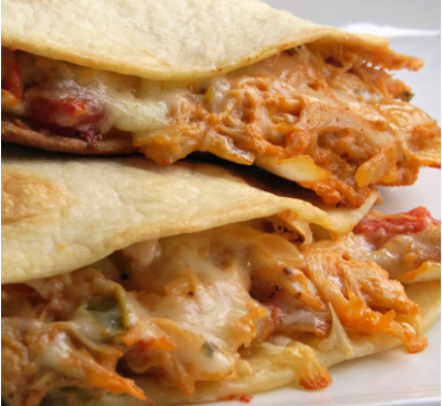Cheesy Chicken Quesadillas