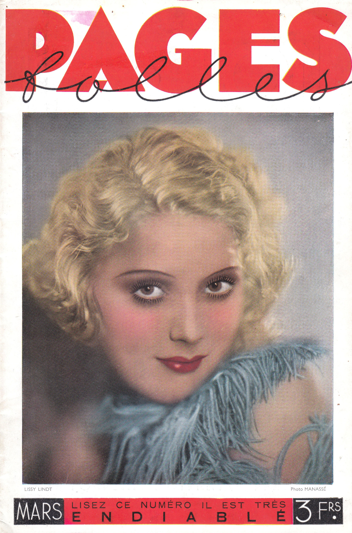 Pages Folles n°6, mars 1934