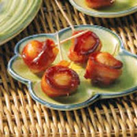 Bacon Wrapped Water Chestnuts1