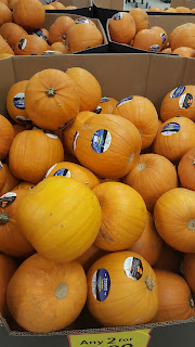 Large Pumpkins perfect for carving!