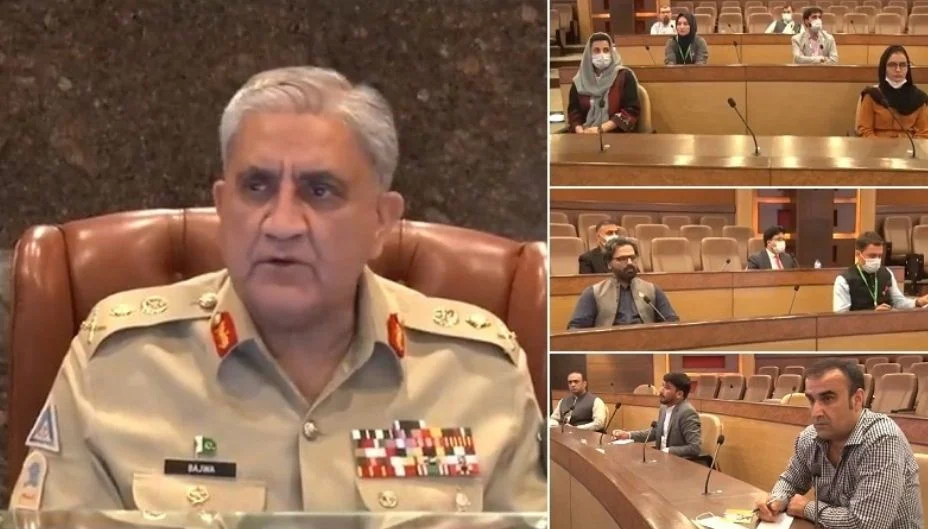 ‘Media’s responsibility to identify spoilers of peace,’ Gen Bajwa tells Afghan journalists