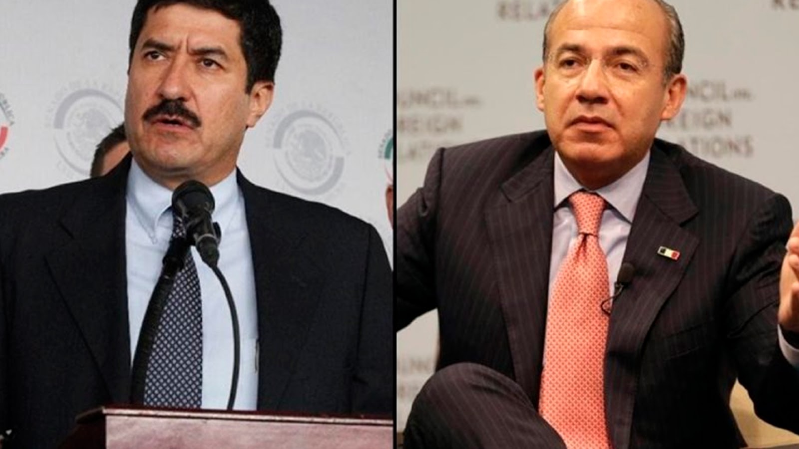 “Eres un amargado y colérico”, le dice Javier Corral a Felipe Calderón.