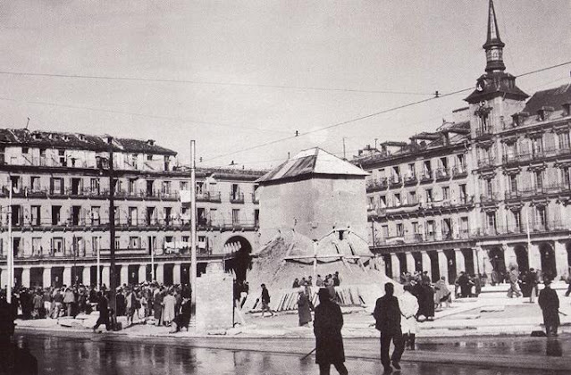 Fotografías antiguas de la Plaza Mayor de Madrid