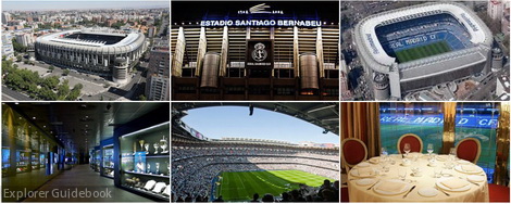 Tempat wisata di Madrid Stadion Real Madrid Santiago Bernabeu