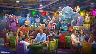 New Toy Story Land Restaurant Concept Art