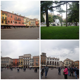 Um dia em Verona - Piazza Brà